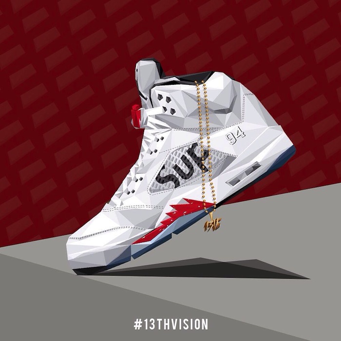 illustration-sneakers-air-jordan-v-supreme