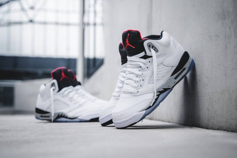 Air Jordan 5 White Cement 136027-104