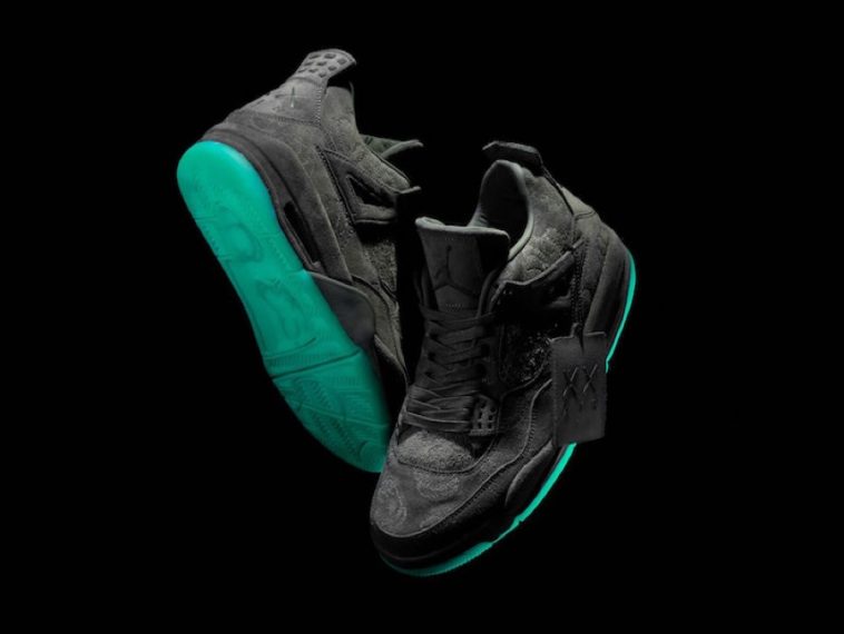 KAWS Air Jordan IV Glow 2018