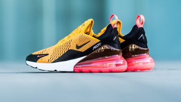 Nike Air Max 270 Tiger Black University Gold