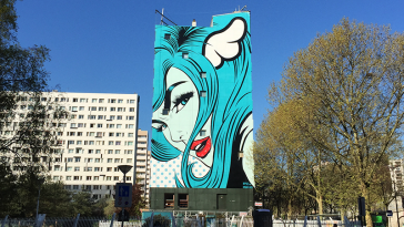 DFACE mur street art paris 13