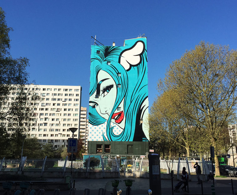DFACE mur street art paris 13