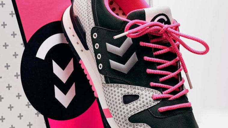 sneakers hummel black rainbow marathona