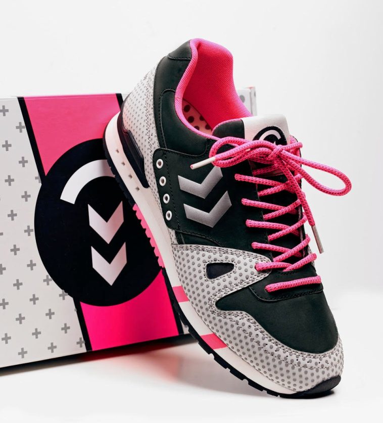 sneakers hummel black rainbow marathona