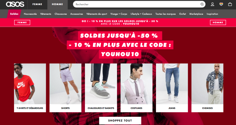 Soldes Asos Basket Sneakers 2018