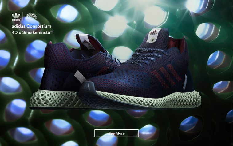 adidas Consortium 4D x Sneakersnstuff
