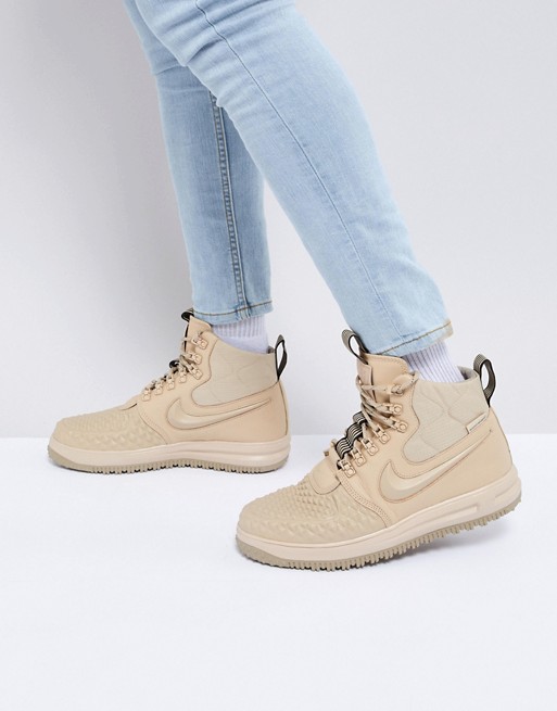 Nike - Lunar Force 1 Duckboot '17 - Baskets - Beige 916682-201