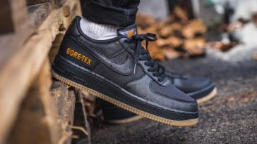 Nike Air Force 1 "Gore-Tex" Black Gum