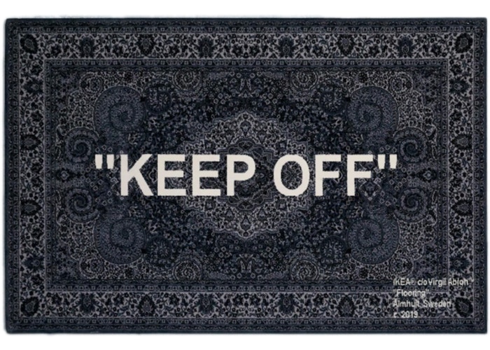 OFF-WHITE-Ikea-Keep-Off-Rug-200x300-Black-White