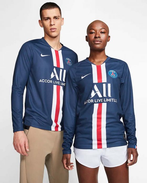 Maillot-de-football-à-manches-longues-pour-Homme-Paris-Saint-Germain-2019-20-Stadium-Home