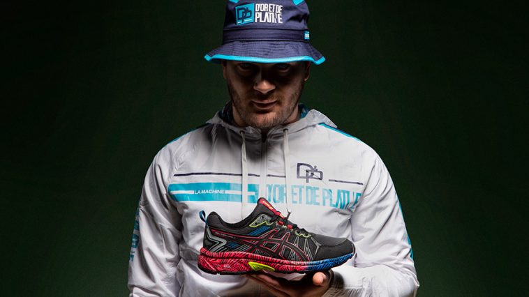 Baskets ASICS GEL-Venture 7 Ovni en collaboration avec le rappeur JUL