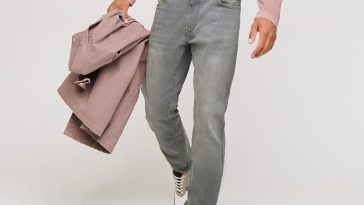 Quelles sneakers porter avec un jean gris