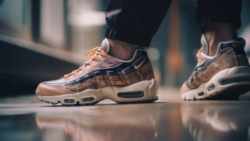 air max 95 conceptuelles tigrees realisee midjourney version 5
