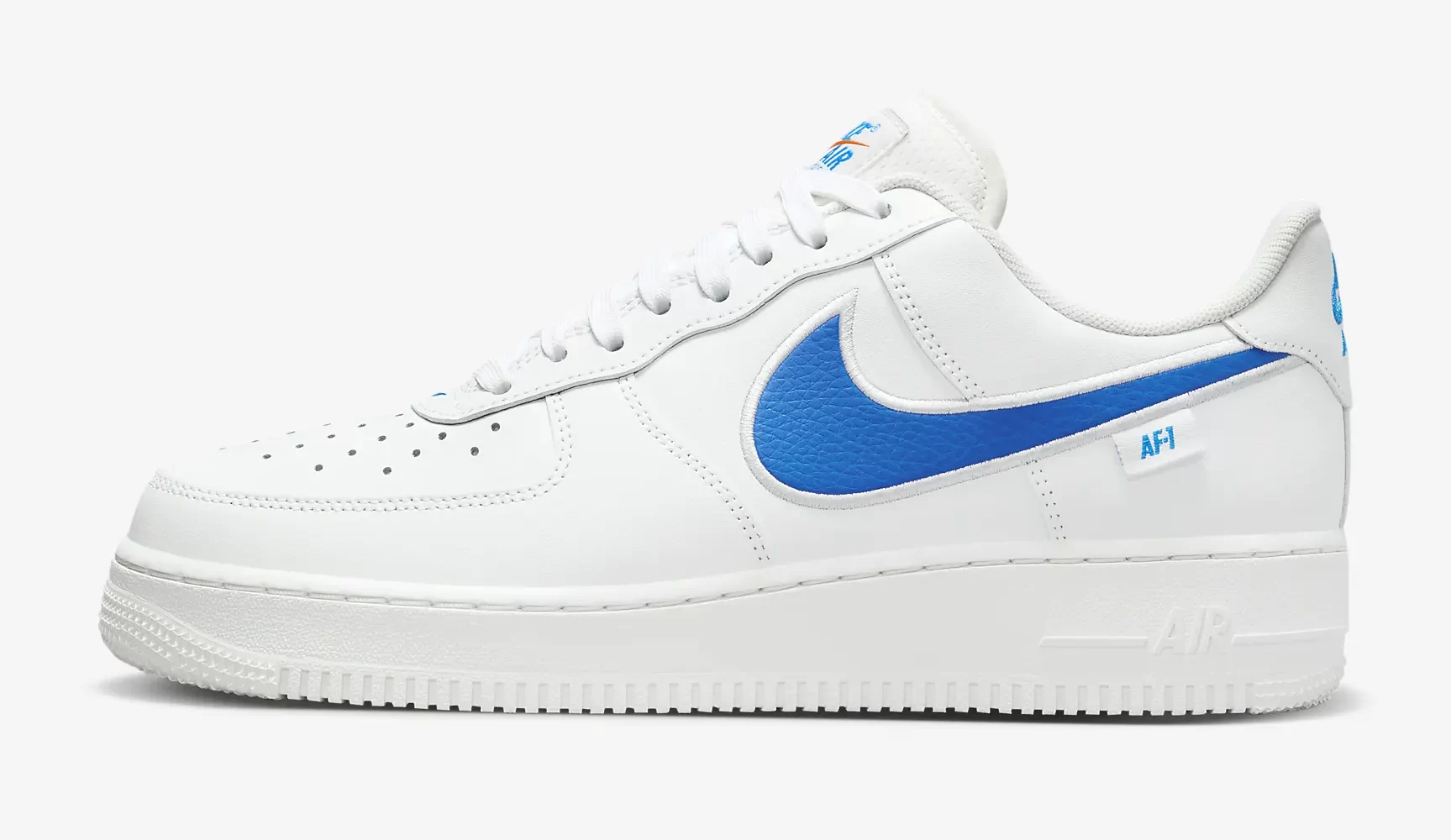 Nike Air Force One blanc et bleu