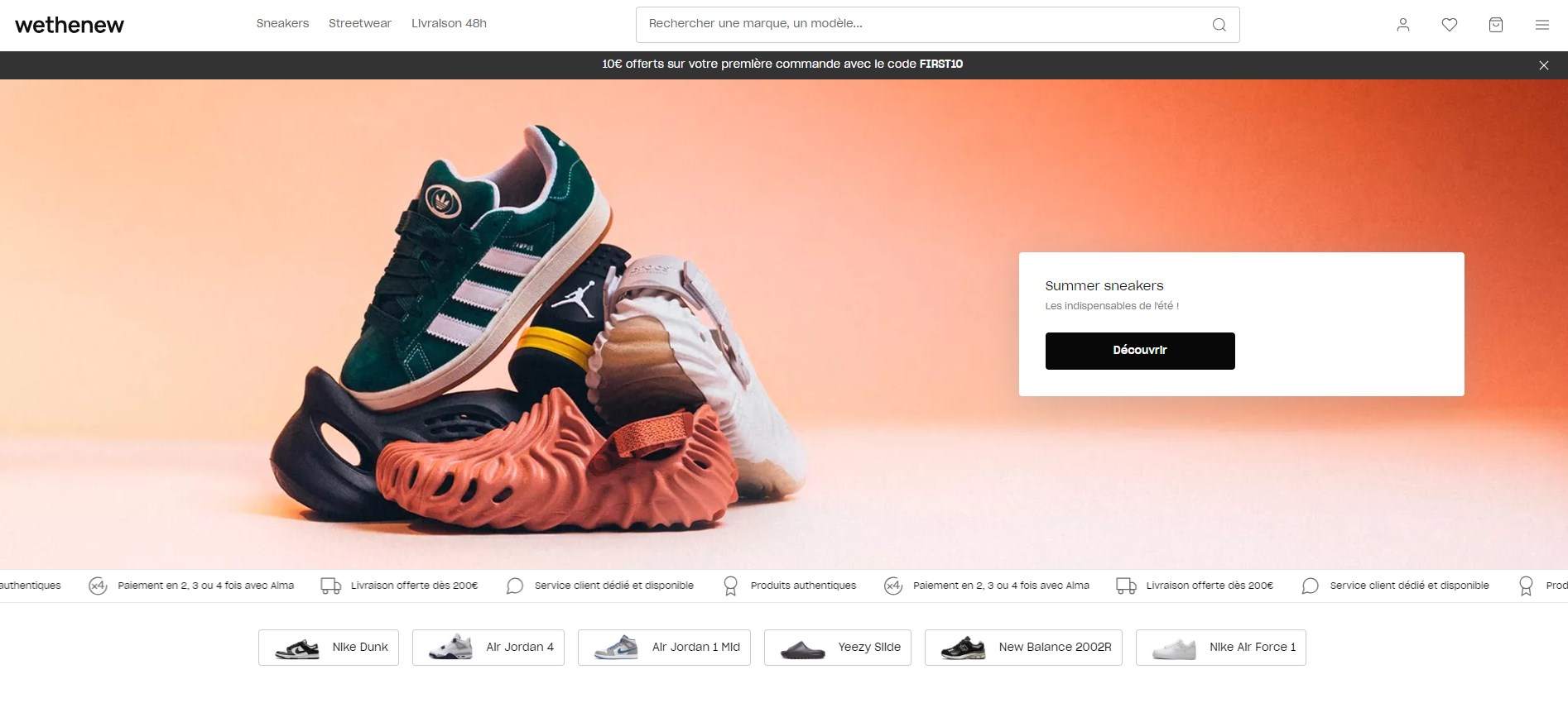 WeTheNew Sneakers Resell