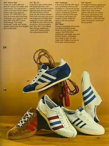 Historique adidas SL72