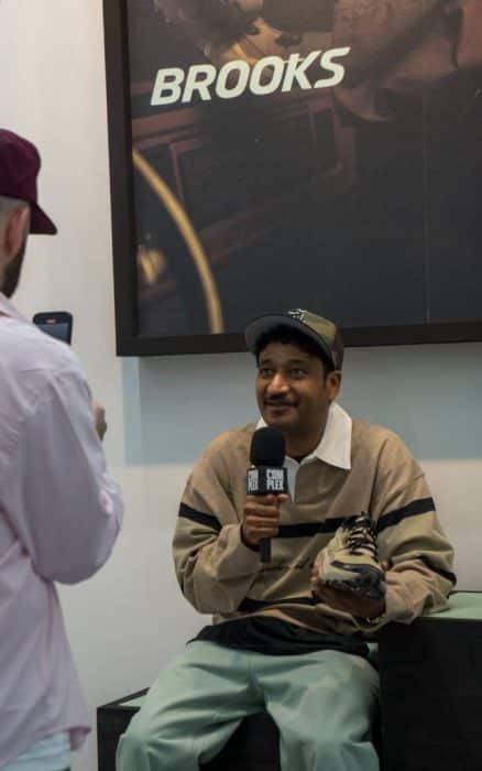 DON C X RSVP Gallery X Brooks Caldera 8 