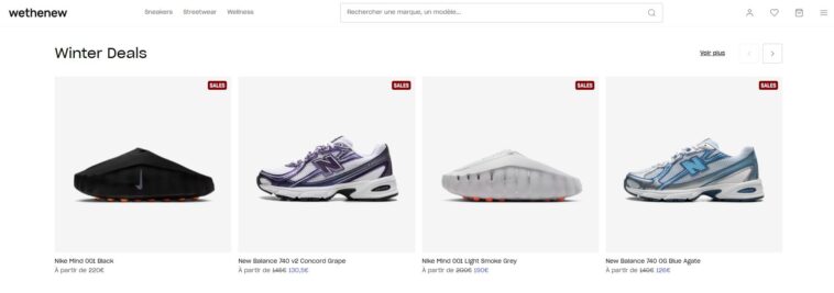 site Sneakers WeTheNew