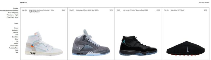 GOAT a fusionné avec Flight Club pour devenir l'une des plus grandes marketplaces mondiales de sneakers