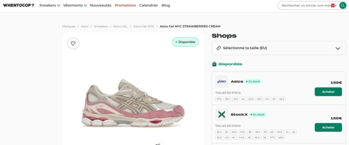 WhenToCop? Sneakers & streetwear au meilleur prix